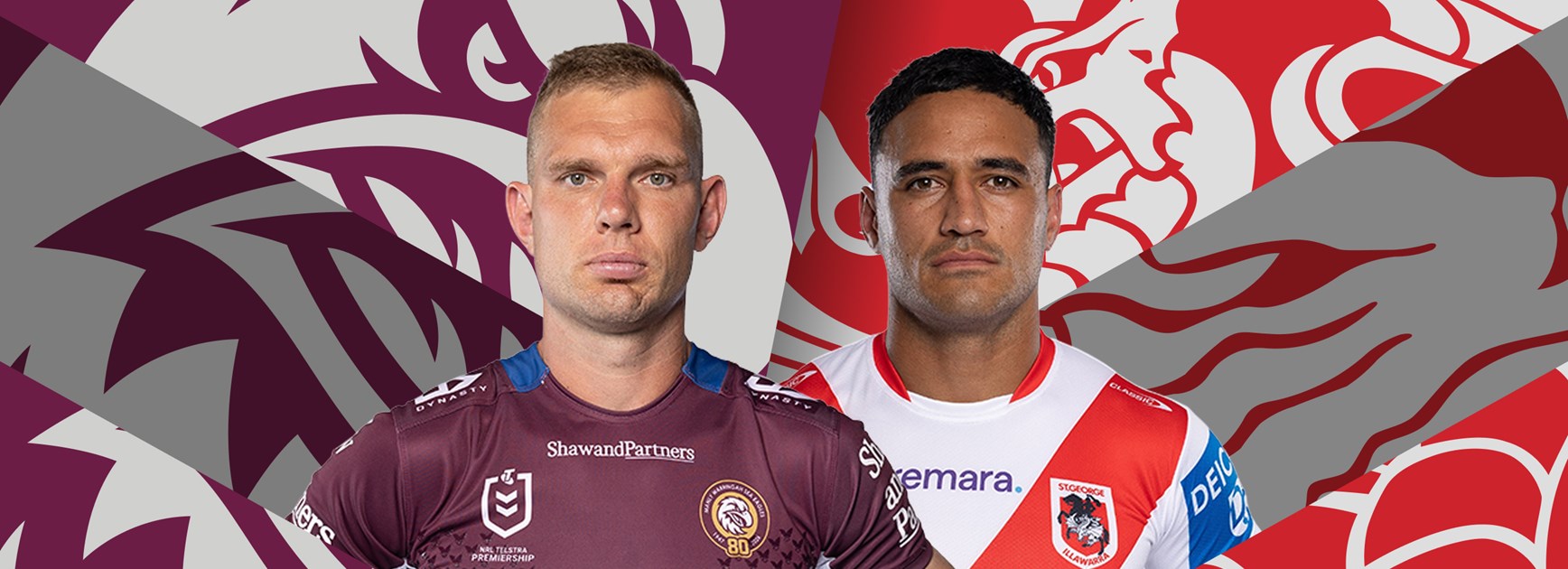 Sea Eagles v Dragons: Feledy set to start; Cook steps up