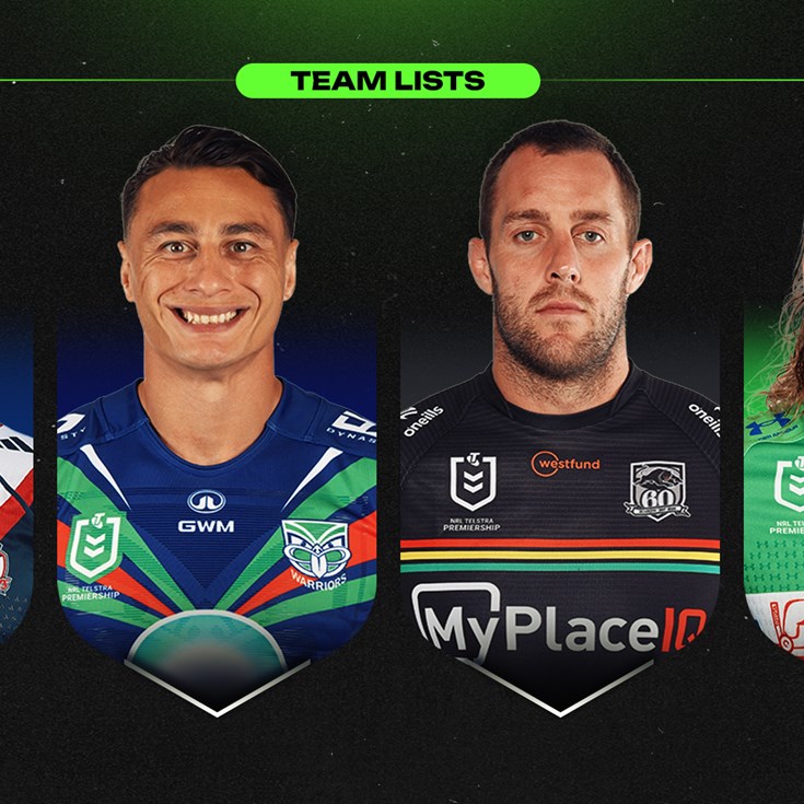 NRL Team Lists: Round 27