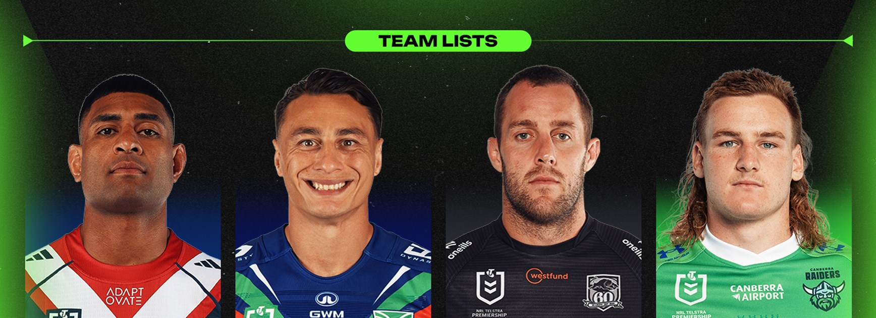 NRL Team Lists: Round 27