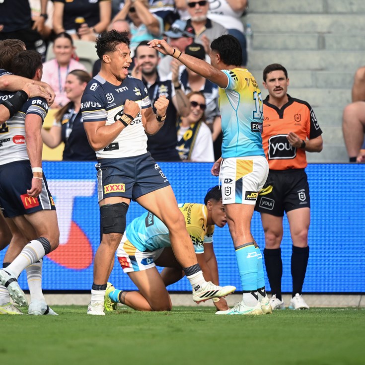 As it happened: Cowboys break their duck; Eels outlast Dragons