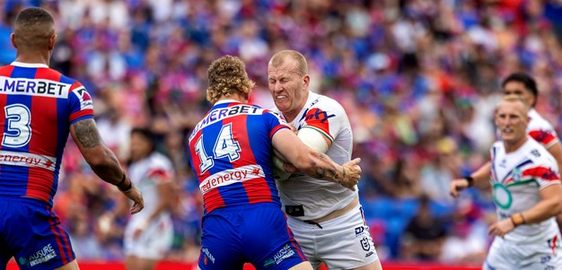 Super Saturday: Knights v Warriors; Sharks v Dolphins; Rabbitohs v Wests Tigers