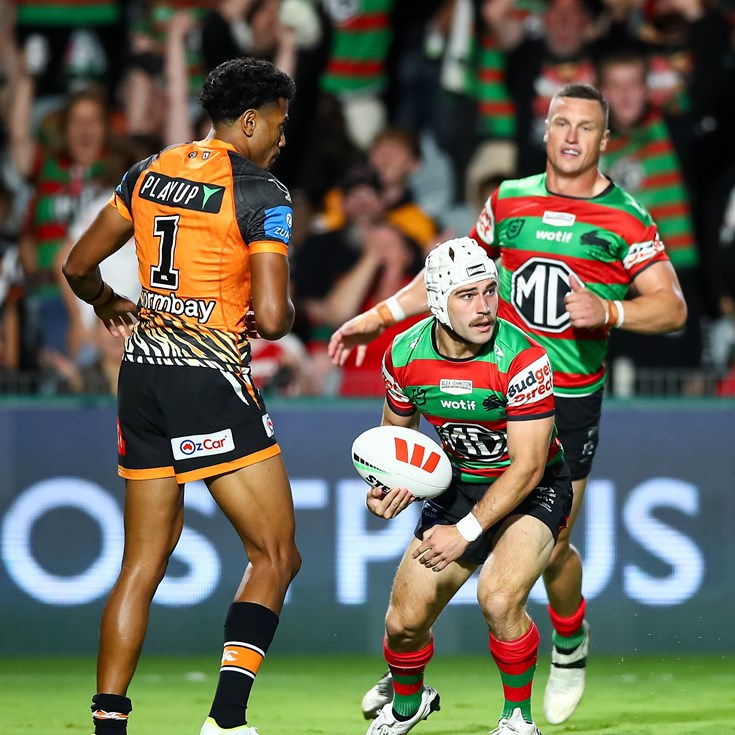 Super Saturday: Rabbitohs v Wests Tigers; Warriors, Dolphins claim big wins