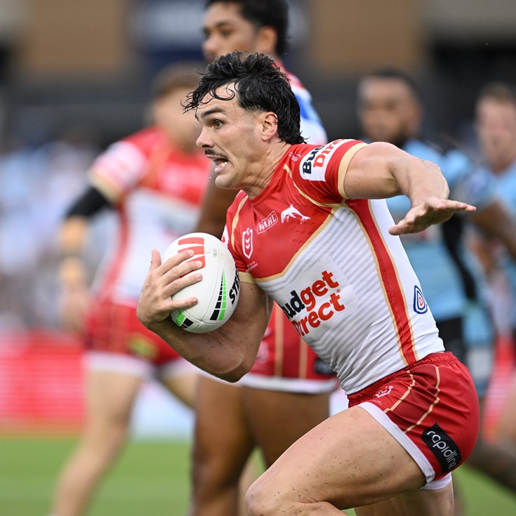 Super Saturday: Sharks v Dolphins; Rabbitohs v Wests Tigers; Warriors roll past Knights