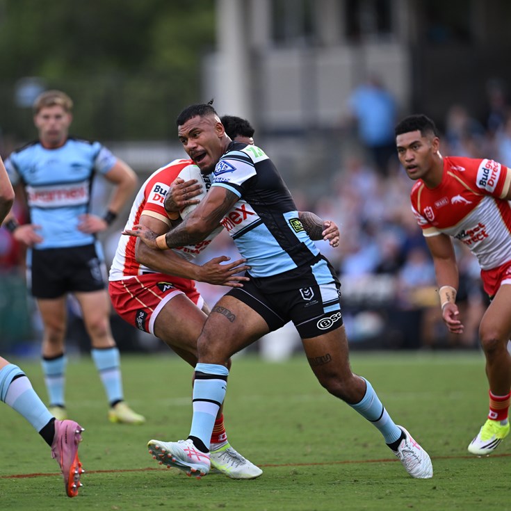 Super Saturday: Sharks v Dolphins; Rabbitohs v Wests Tigers; Warriors roll past Knights