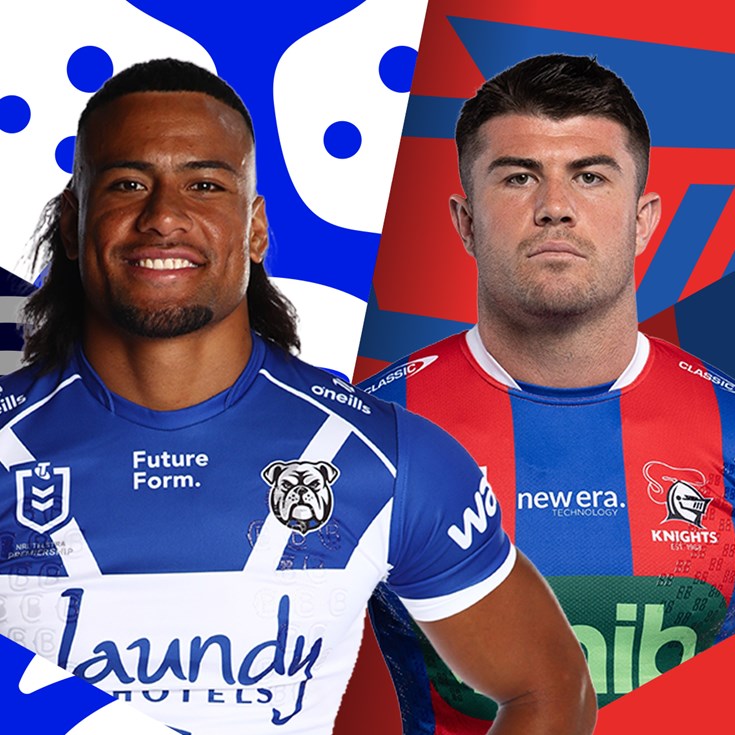 Bulldogs v Knights: Tupouniua steps up; Sharpe back on deck