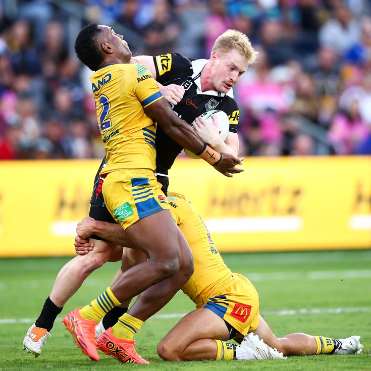 Saturday slate: Panthers v Eels; Cowboys v Storm; Knights upset Bulldogs