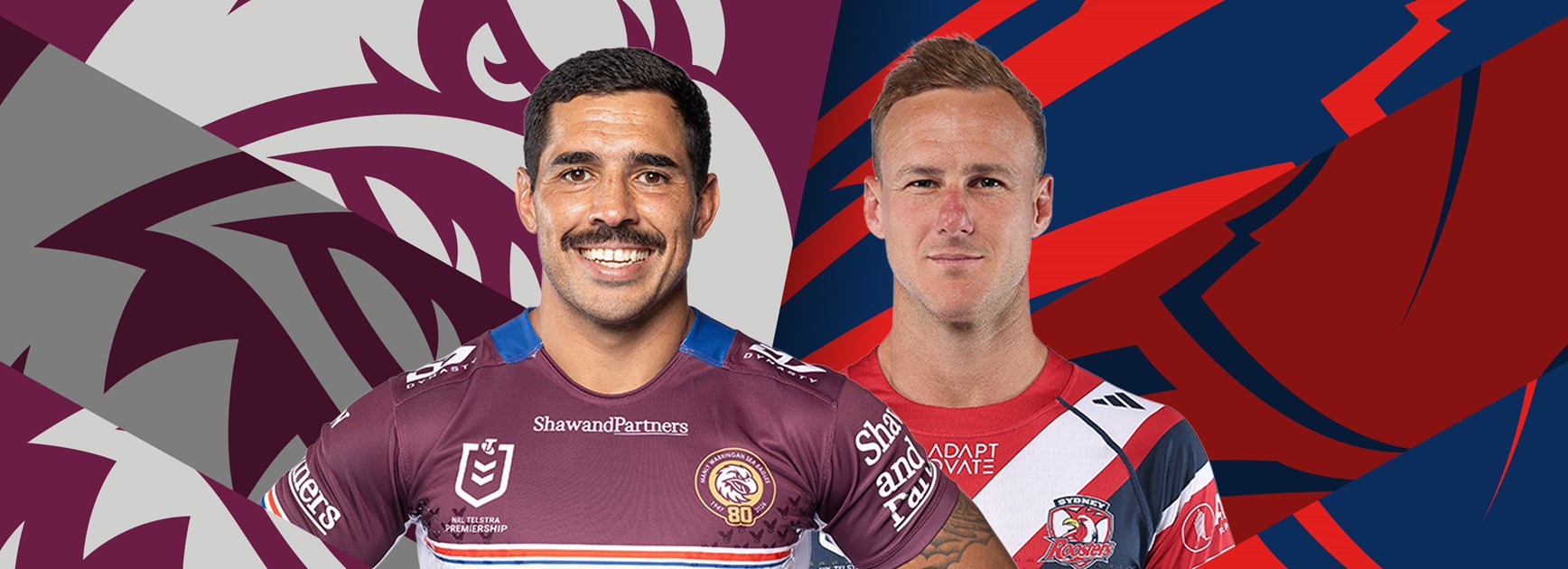 Sea Eagles v Roosters: Seibs sticks solid; Billy on the boil