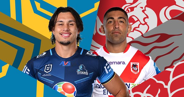 Titans vs Dragons match build-up