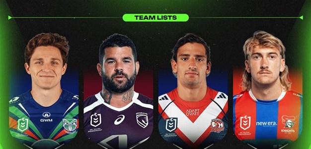 NRL Team Lists: Round 4