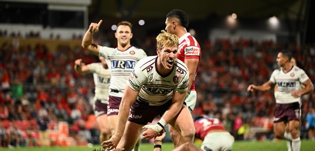As it happened: Foran off to a flyer as Manly maul Dolphins