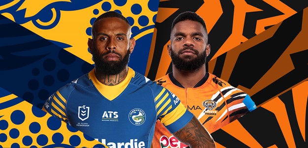 Eels v Wests Tigers: Papalii steps in; Bunty added to bench