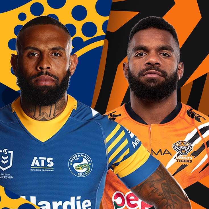 Eels v Wests Tigers: Papalii steps in; Marshall maintains his men