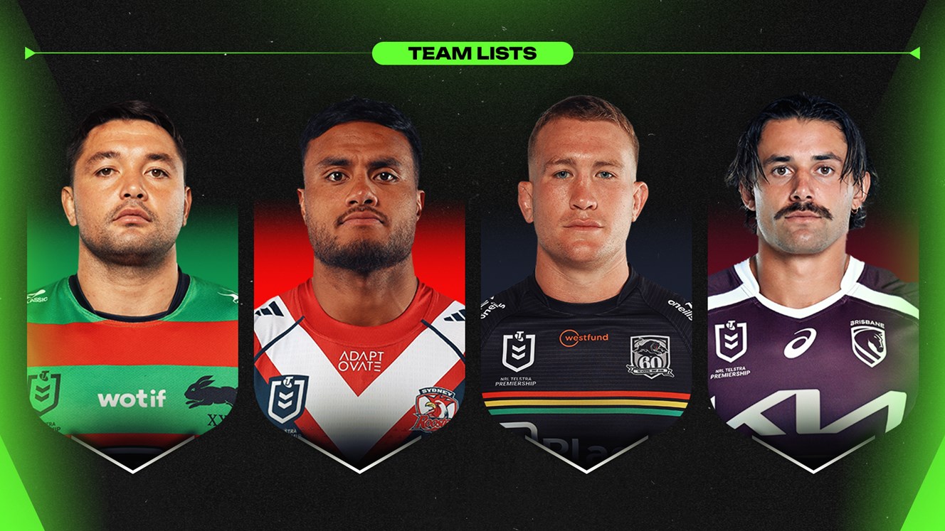 NRL Team Lists: Round 6