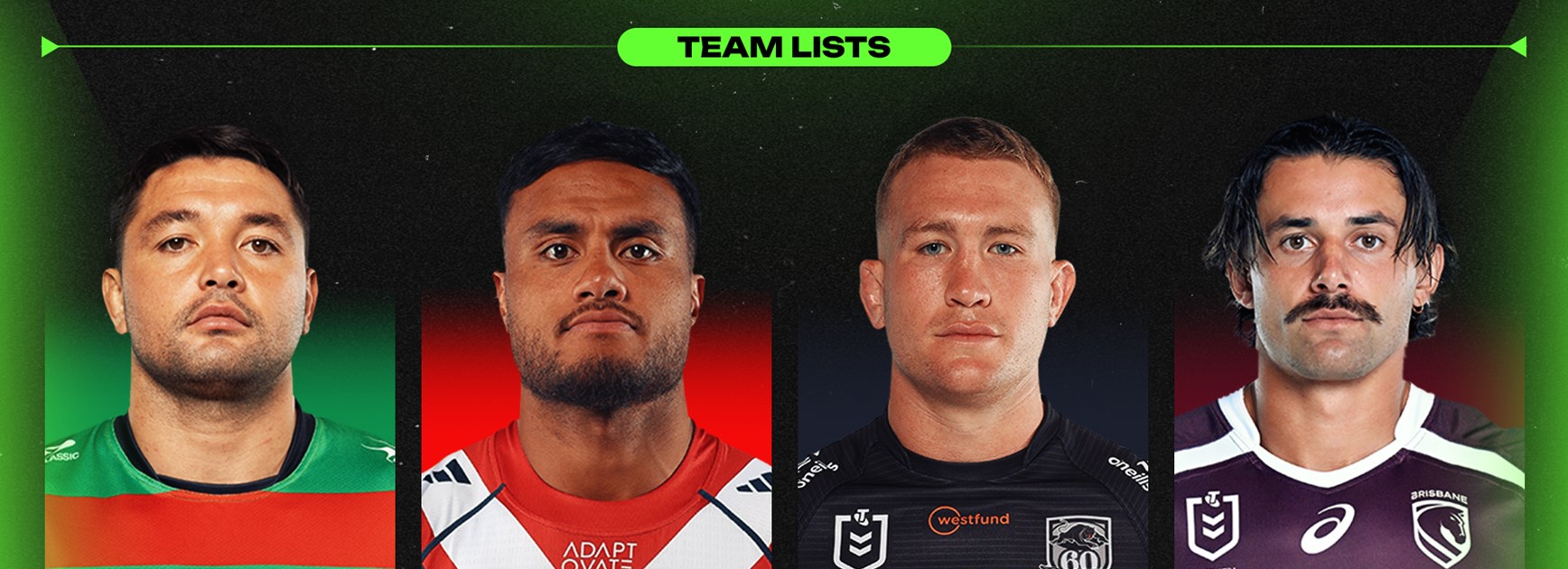 NRL Team Lists: Round 6