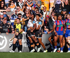 As it happened: Wests Tigers topple Knights; Titans dominate Eels