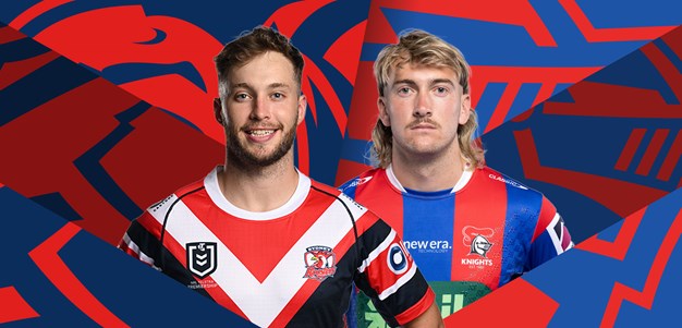 Roosters v Knights: Robinson retains 19; Brown boosts halves