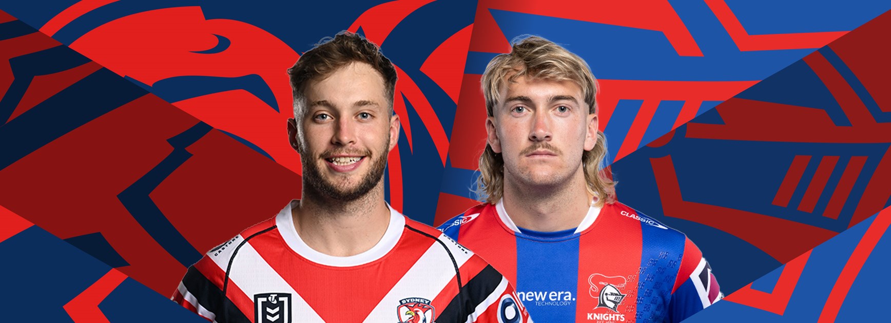 Roosters v Knights: Robinson retains 19; Brown boosts halves