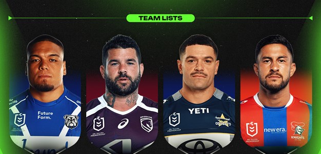 NRL Team Lists: Round 7