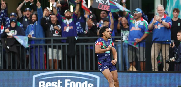 Super Saturday: Warriors topple Titans; Rabbitohs v Dragons; Wests Tigers v Broncos