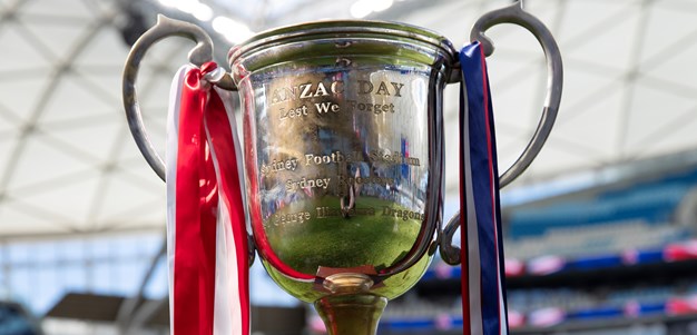Anzac Day: Dragons v Roosters; Warriors v Dolphins; Storm v Rabbitohs