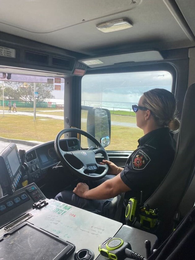 Lauren Brown has been working for Queensland Fire and Emergency Services since 2023.