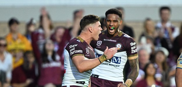 As it happened: Manly 4 from 4 under Foz; Panthers power past Knights