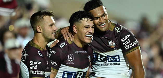 As it happened: Manly 4 from 4 under Foz; Panthers power past Knights