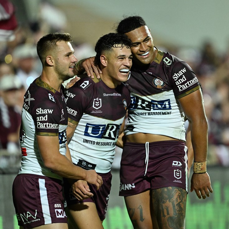 As it happened: Manly 4 from 4 under Foz; Panthers power past Knights