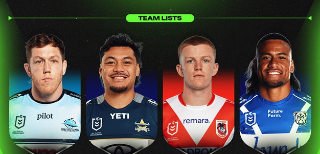 NRL Team Lists: Round 8