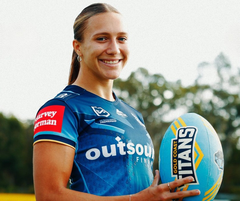 The Titans have signed cross code star Teagan Levi