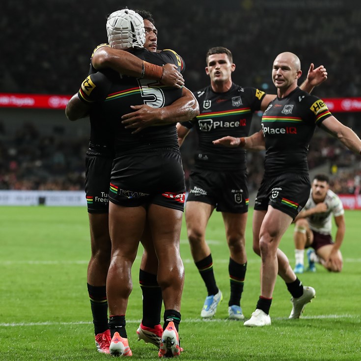 As it happened: Panthers deny Sea Eagles; Sharks dominate Wests Tigers; Knights win thriller