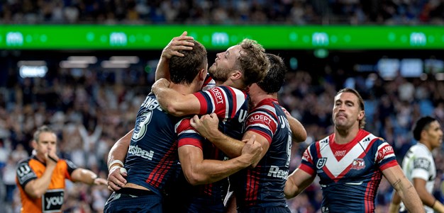 As it happened: Roosters withstand Broncos;  Warriors riding high; Raiders salute