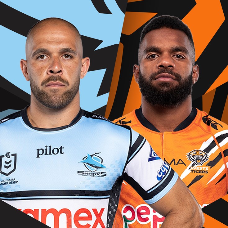 Sharks v Wests Tigers: McInnes to start; Turuva to fullback