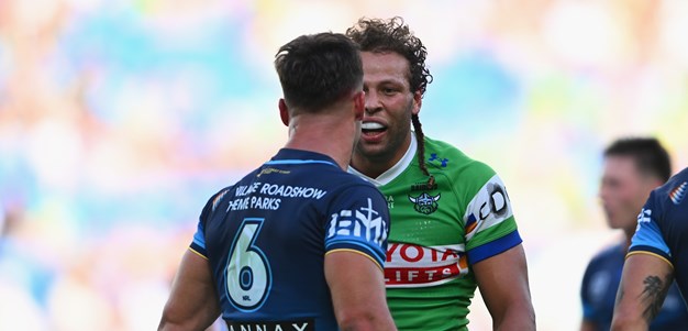 Saturday session: Titans v Raiders; Eels v Warriors; Roosters v Broncos