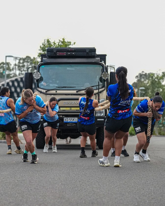 Bulldogs players believe a gruelling pre-season army camp has prepared them to become finals contenders in just their second year in the NRLW.