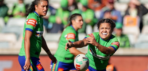 Green energy: Temara sisters putting steel in Raiders' spine