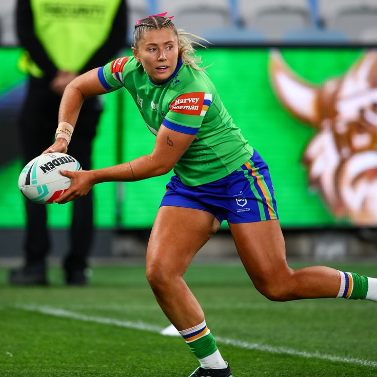 NRLW Prelim Final: Roosters v Raiders