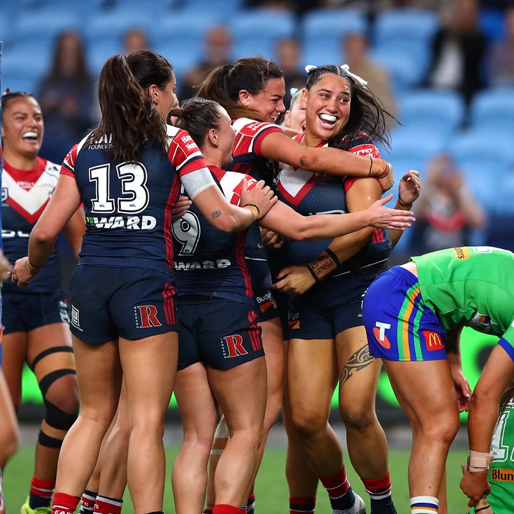Roosters eye perfect season after outlasting Raiders to punch GF ticket
