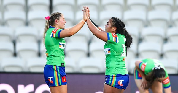 Sheridan makes No.1 jersey her own in rousing Raiders debut