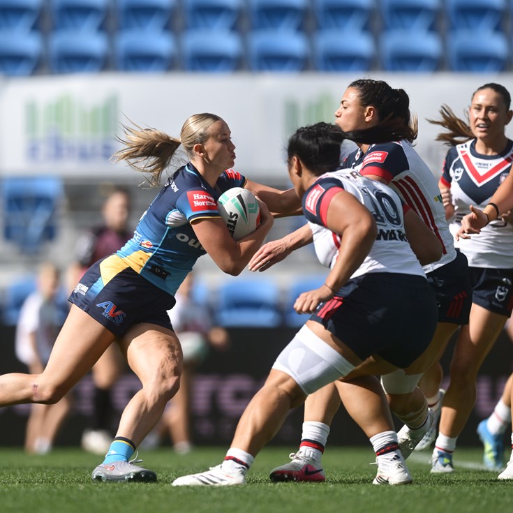 NRLW Super Saturday: Roosters open strongly against Titans