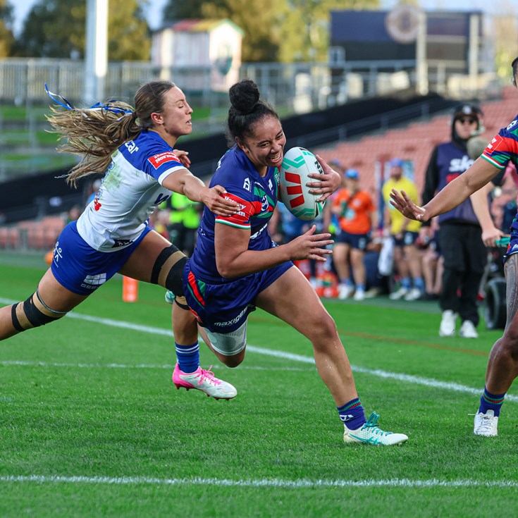 NRLW Sunday double: Warriors blitz Bulldogs; Tigers topple Eels