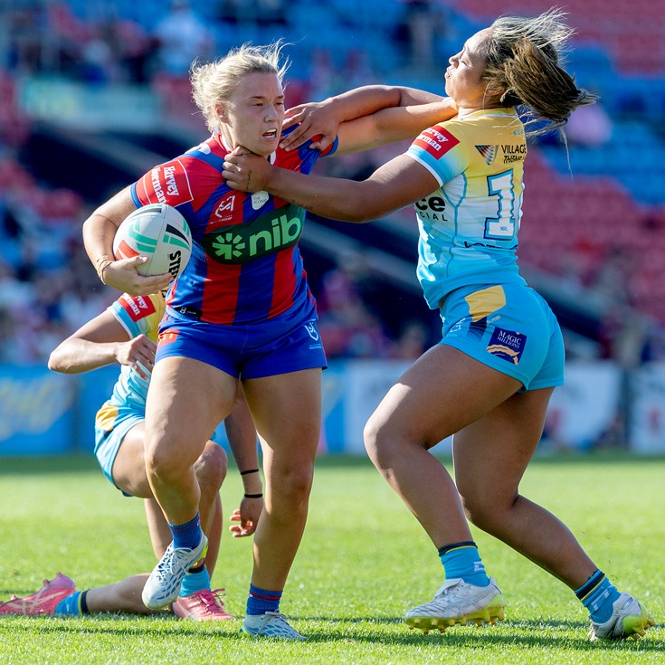 She's one of us: Knights embrace 'Newy girl' Georgia