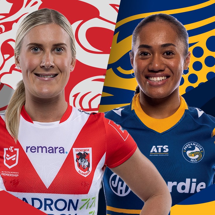 Dragons v Eels: Cross shuffles forwards; Alo  promoted to start