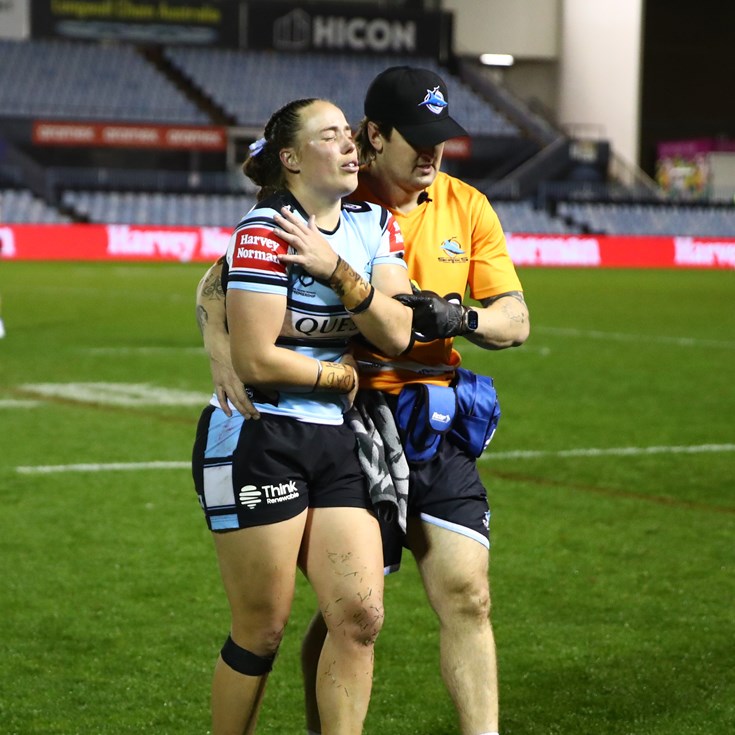 NRLW Casualty Ward: Byers injures shoulder; Broughton sidelined