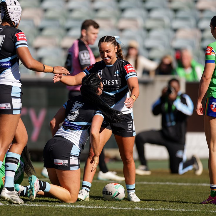NRLW Saturday: Raiders, Sharks in gripping contest
