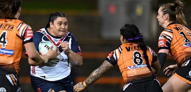 NRLW Sunday: Wests Tigers v Roosters; Broncos unbeaten; Wahs hang on