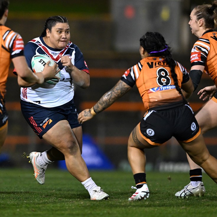 NRLW Sunday: Wests Tigers v Roosters; Broncos unbeaten; Wahs hang on