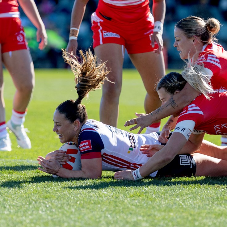 NRLW Magic Round: Dragons v Roosters; McGregor masterclass