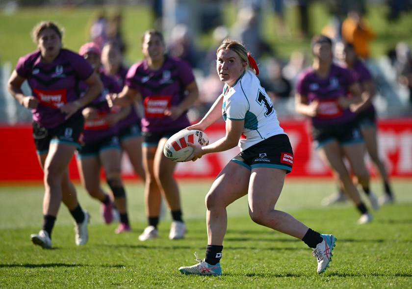 England international Bella Skyes is hoping to earn an NRLW contract.