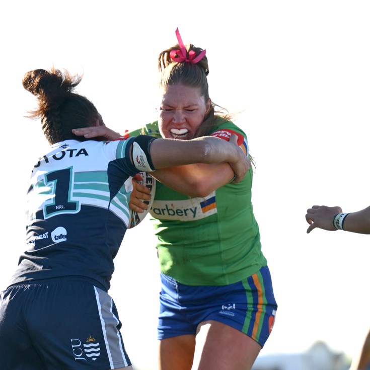 NRLW Magic Round: Raiders v Cowboys; Roosters power on; McGregor masterclass